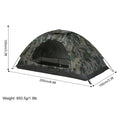 Tomshoo barraca de acampamento ultraleve para 1/2 pessoas, camada única, portátil, caminhada, revestimento anti-UV, upf 30 + para pesca na praia ao ar livre
