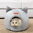 Novo conforto de sono profundo no inverno cama de gato iittle esteira cesta pequena casa do cão produtos animais de estimação tenda aconchegante caverna ninho interior cama gato