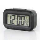 Despertador relógio digital led eletrônico com luz de fundo snooze calendário para escritório em casa desktop mesa tela exibição relógio