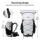 Mochilas de Hiking de 45L com Estrutura Interna e Capa de Chuva para Camping, Backpacking e Viagens