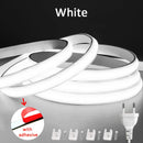 220v tira conduzida de alto brilho cob tira conduzida 220v fita flexível para sala quarto cozinha iluminação do jardim ao ar livre