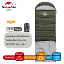 Naturehike saco de dormir ultraleve algodão saco de dormir inverno saco de dormir leve à prova dwaterproof água acampamento ao ar livre saco de dormir