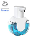 Dispensador automático de sabão líquido/foma, dispensador elétrico sem toque, recarregável por usb com sensor infravermelho para banheiro, cozinha