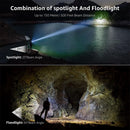 6 modos usb recarregável farol ipx4 à prova dwaterproof água lanternas led lâmpada de cabeça com luz verde vermelha para pesca ao ar livre