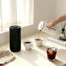 TIMEMORE Imprensa francesa do café da imprensa de timemore, máquina de chá do fabricante de café, 450ml,15 onças, vidro resistente ao calor da malha de aço inoxidável de alta densidade