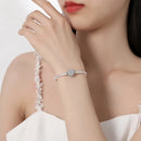 Original 925 prata esterlina pulseiras amor coração clipe encantos contas cobra correntes para mulheres rosa ouro diy jóias de luxo