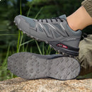 Sapatos de caminhada à prova dwaterproof água dos homens ao ar livre tênis trekking montanha escalada acampamento formadores caça botas táticas sapato da bicicleta masculino