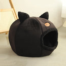Novo conforto de sono profundo no inverno cama de gato iittle esteira cesta pequena casa do cão produtos animais de estimação tenda aconchegante caverna ninho interior cama gato