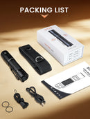 Lanterna Tática SOFIRN SK30 2800LM com LED SFT70 6500K, Recarregável USB-C, Bateria 21700, Interruptor Duplo (Armazém Local)