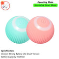 Cão gato bola interativa brinquedo bola de rolamento automático falso cauda recarregável inteligente animal de estimação brinquedo elétrico cão gato treinamento imitar mouse
