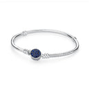 Original 925 prata esterlina pulseiras amor coração clipe encantos contas cobra correntes para mulheres rosa ouro diy jóias de luxo