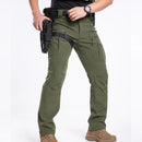 Calças Táticas Masculinas de Primavera e Outono com Múltiplos Bolsos, Calças de Combate para Atividades ao Ar Livre, Tamanho EU, Impermeáveis, Cargo, Viagem, Esportes, Militares