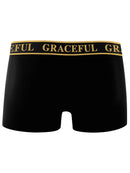 4 peça roupa interior masculina macio respirável confortável boxer briefs high-end preto casual esportes cuecas masculinas de alta qualidade