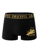 4 peça roupa interior masculina macio respirável confortável boxer briefs high-end preto casual esportes cuecas masculinas de alta qualidade