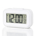 Despertador relógio digital led eletrônico com luz de fundo snooze calendário para escritório em casa desktop mesa tela exibição relógio