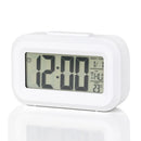 Despertador relógio digital led eletrônico com luz de fundo snooze calendário para escritório em casa desktop mesa tela exibição relógio