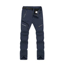 Calças de esqui masculinas acampamento velo forrado à prova dwaterproof água inverno isolado caminhadas trekking calças trabalho ao ar livre caça