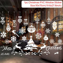 Adesivos de janela de natal adesivo de parede de natal crianças quarto decalques de parede feliz natal decorações para casa adesivos de ano novo