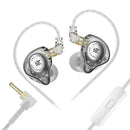 Kz edxpro2 edx pro 2 dinâmico no ouvido fone de ouvido alta fidelidade baixo fone de ouvido 3.5mm tpre-c plug opcional 2pin cabo destacável