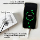 Despertador digital alimentado por USB TEMP Data Semana Dual Alarm Timing Countdown Snooze Relógio de mesa Auto Regulável 12/24H DST LED Relógio