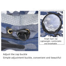Verão masculino respirável chapéu de sol ao ar livre viajar pesca caminhadas chapéus protetor solar pescador balde chapéu aba larga masculino boné uv proteger