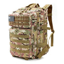 Novo 45l grande capacidade mochilas táticas de caça ao ar livre para homens/mulheres 3 dias ginásio caminhadas para trekking acampamento mochila