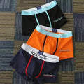 3 pçs cuecas masculina de algodão roupa interior boxers respirável homem boxer impresso cuecas confortáveis shorts roupa interior masculina M-3XL