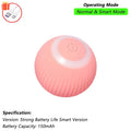 Cão gato bola interativa brinquedo bola de rolamento automático falso cauda recarregável inteligente animal de estimação brinquedo elétrico cão gato treinamento imitar mouse
