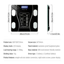 Balança Corporal Profissional Bluetooth Aplicativo LED Cobertura De Vidro Até 180kg