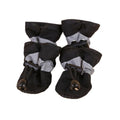 4 pçs/set à prova dwaterproof água sapatos para cães de estimação anti-deslizamento botas de chuva calçados para gatos pequenos cães filhote de cachorro cão pet botas pet pata acessórios
