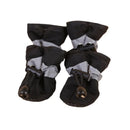 4 pçs/set à prova dwaterproof água sapatos para cães de estimação anti-deslizamento botas de chuva calçados para gatos pequenos cães filhote de cachorro cão pet botas pet pata acessórios