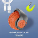Brinquedos inteligentes para gatos, bola automática interativa para animais de estimação, teaser elétrico, recarregável por usb, bola quicando em movimento, presente de aniversário