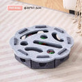 Gato quebra-cabeça brinquedo caixa de quebra-cabeça de feltro gato exercício brinquedo com bola esportes internos entretenimento caça brinquedos do gato para gatos internos