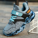 Primavera e verão respirável meninos crianças esportes sapatos casuais moda pouco & grandes crianças tênis tamanho 28-40