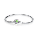 Original 925 prata esterlina pulseiras amor coração clipe encantos contas cobra correntes para mulheres rosa ouro diy jóias de luxo