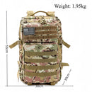 Novo 45l grande capacidade mochilas táticas de caça ao ar livre para homens/mulheres 3 dias ginásio caminhadas para trekking acampamento mochila