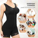 Alta compressão corpo shapewear feminino fajas colombianas cinto corretivo controle de barriga pós lipoaspiração bbl emagrecimento cinto