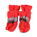 4 pçs/set à prova dwaterproof água sapatos para cães de estimação anti-deslizamento botas de chuva calçados para gatos pequenos cães filhote de cachorro cão pet botas pet pata acessórios
