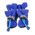 4 pçs/set à prova dwaterproof água sapatos para cães de estimação anti-deslizamento botas de chuva calçados para gatos pequenos cães filhote de cachorro cão pet botas pet pata acessórios