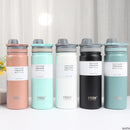 Tyeso 530/750ml frascos de vácuo de aço inoxidável garrafa térmica copo drinkware manter frio e quente caneca de café térmica