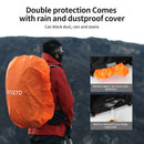 Mochilas de Hiking de 45L com Estrutura Interna e Capa de Chuva para Camping, Backpacking e Viagens