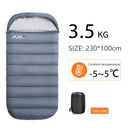 BISINNA Grande Saco de dormir para acampamento, leve, 3 estações, solto, largo, tamanho longo, para descanso adulto, caminhadas, pesca