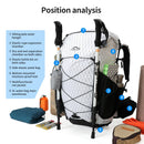 Mochilas de Hiking de 45L com Estrutura Interna e Capa de Chuva para Camping, Backpacking e Viagens