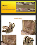 Novo 45l grande capacidade mochilas táticas de caça ao ar livre para homens/mulheres 3 dias ginásio caminhadas para trekking acampamento mochila