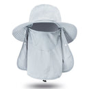 Chapéu de pescador, chapéu de sol masculino, chapéu de sol de verão ao ar livre de secagem rápida, chapéu de sol respirável de pesca, chapéu de máscara facial feminino