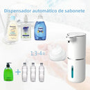 Dispensador automático de sabão líquido/foma, dispensador elétrico sem toque, recarregável por usb com sensor infravermelho para banheiro, cozinha