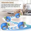 Brinquedos inteligentes para gatos, bola automática interativa para animais de estimação, teaser elétrico, recarregável por usb, bola quicando em movimento, presente de aniversário