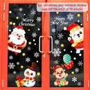 Adesivos de janela de natal adesivo de parede de natal crianças quarto decalques de parede feliz natal decorações para casa adesivos de ano novo